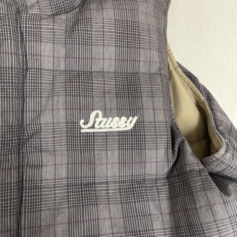 ステューシー STUSSY トップス トップス 00s リバーシブル ダウン ジップ アップ ベスト XL ベージュ / ベージュ / beige メンズ USED 古着 中古 50152620