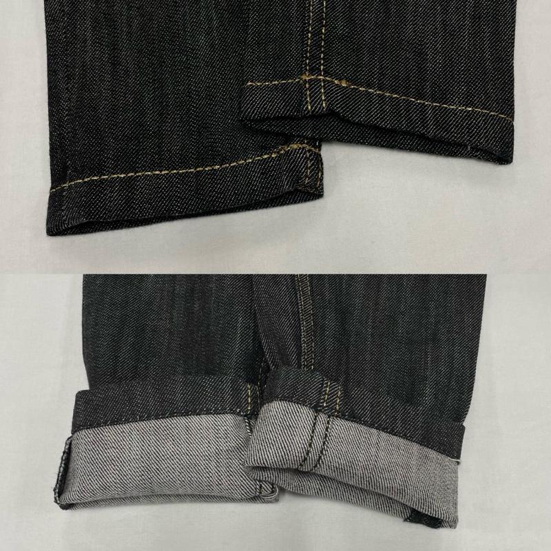 ヴィヴィアンウエストウッド Vivienne Westwood ボトムス ボトムス オーブ ロゴ 刺繍 ブラック デニム ジーンズ スキニー ジッパーフライ ローライズ 1 無地 X ロゴ、文字 X 刺繍 黒 / ブラック / black X 金 / ゴールド / gold color レディース USED 古着 中古 50152622