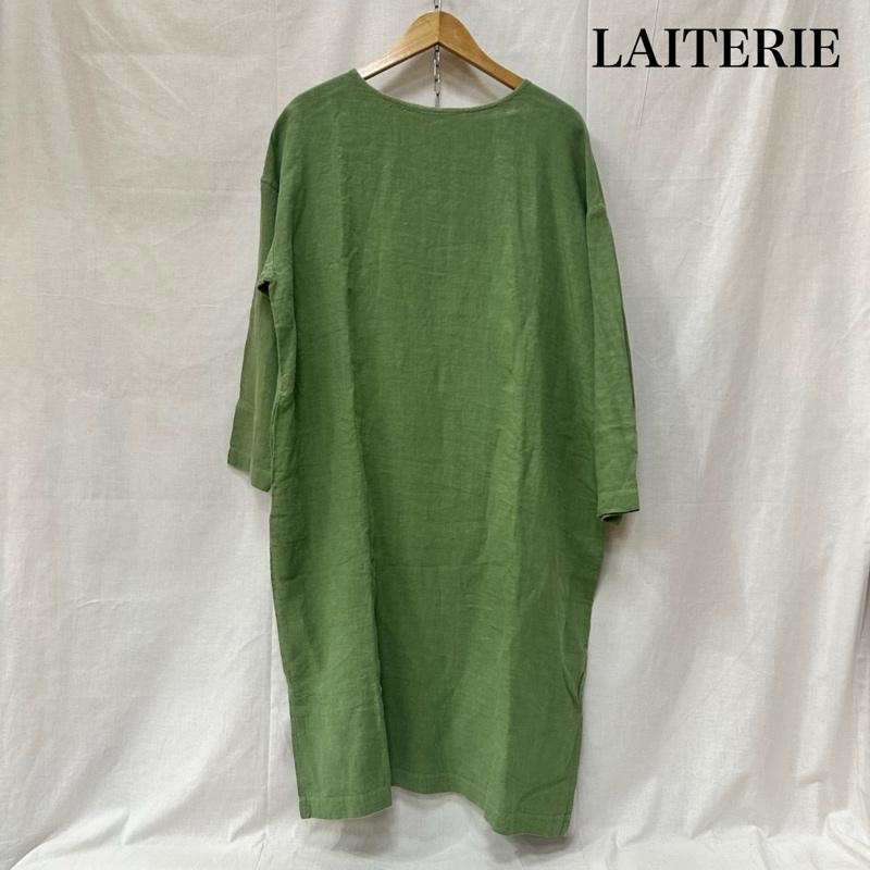 ＵＳＥＤ古着 USED/古着 ワンピース ロングスカート ロングワンピース リユールリネン リーフグリーン - 無地 緑 / グリーン / green レディース USED 古着 中古 50152668