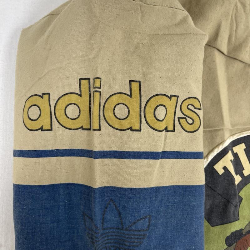 アディダス adidas ジャケット、上着 ジャンパー、ブルゾン 80s シルバータグ プルオーバー プリント デイトナタイタンズ ジャケット M ベージュ / ベージュ / beige メンズ USED 古着 中古 50152675