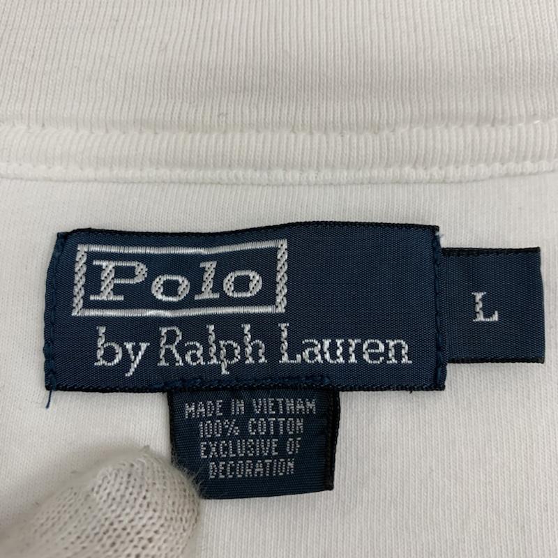ラルフローレン RALPHLAUREN ジャケット、上着 ジャンパー、ブルゾン ポニー刺繍 鹿の子 コットン スウィングトップ L 白 / ホワイト / white メンズ USED 古着 中古 50152681