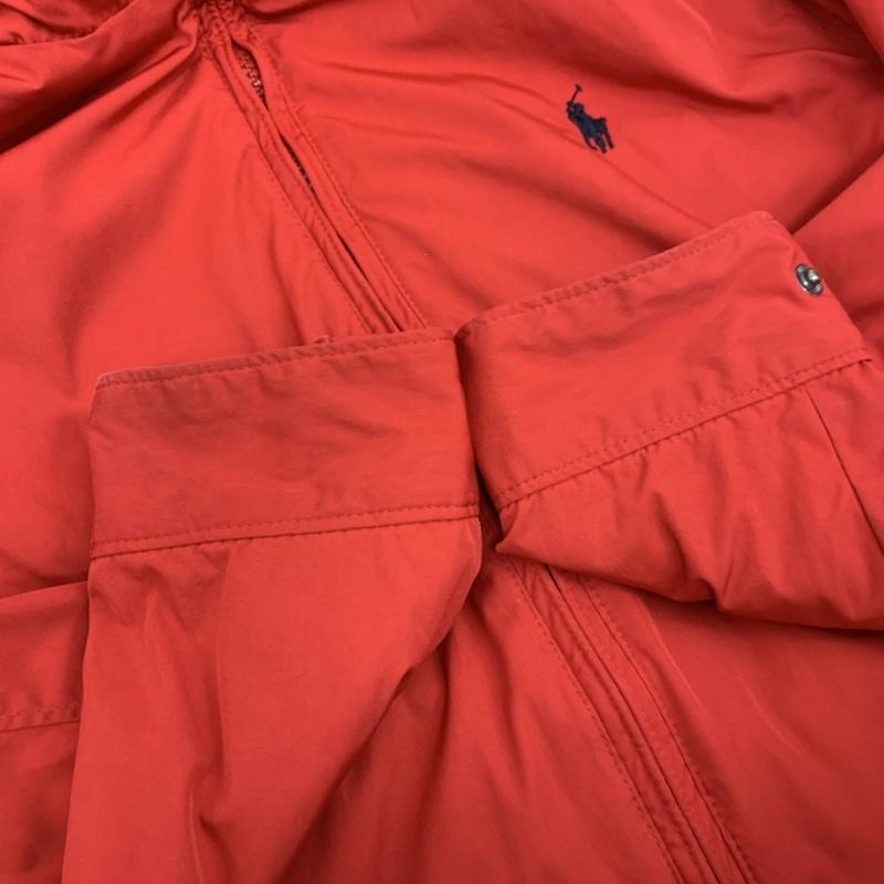 ラルフローレン RALPHLAUREN ジャケット、上着 ジャンパー、ブルゾン ポニー刺繍 中綿 ブルゾン スウィングトップ S 赤 / レッド / red メンズ USED 古着 中古 50152682
