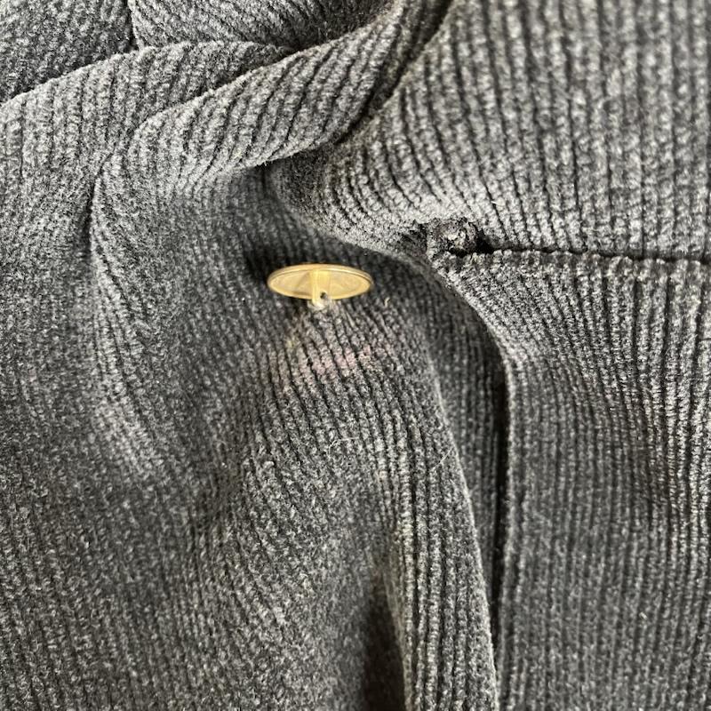 ローレンラルフローレン LAUREN RALPH LAUREN ジャケット、上着 ジャンパー、ブルゾン 90s テーラード ダブル ブレスト コーデュロイ ジャケット M 黒 / ブラック / black レディース USED 古着 中古 50152685