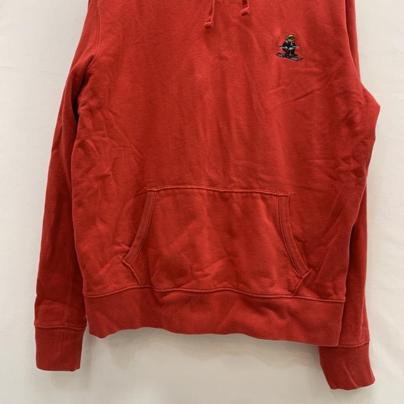ラルフローレン RALPHLAUREN トップス トップス ポロベア プルオーバー スウェット パーカー L 赤 / レッド / red メンズ USED 古着 中古 50152688