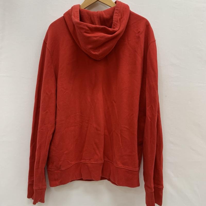 ラルフローレン RALPHLAUREN トップス トップス ポロベア プルオーバー スウェット パーカー L 赤 / レッド / red メンズ USED 古着 中古 50152688