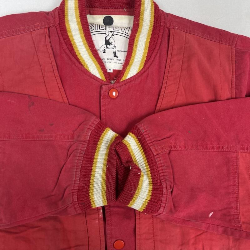 古着 USED ジャケット、上着 ジャンパー、ブルゾン ヴィンテージ BASIE POWER By and By スタジャン M 赤 / レッド / red メンズ USED 古着 中古 50152702