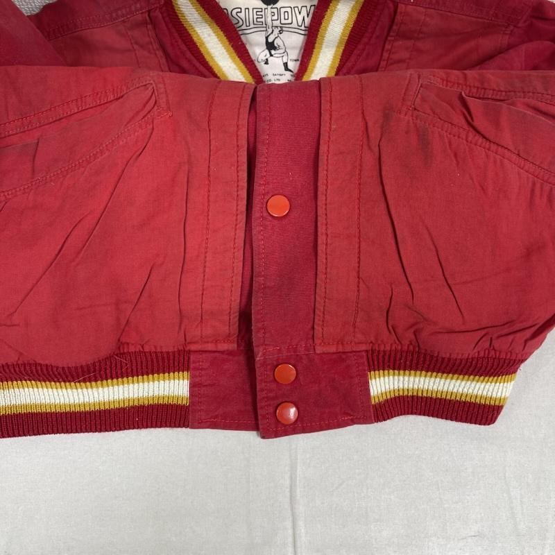 古着 USED ジャケット、上着 ジャンパー、ブルゾン ヴィンテージ BASIE POWER By and By スタジャン M 赤 / レッド / red メンズ USED 古着 中古 50152702