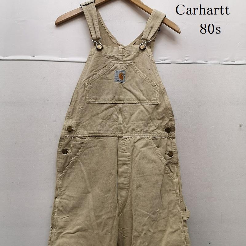 カーハート Carhartt ボトムス ボトムス 80s 100周年 オーバーオール 100th 1889年 1989年 ベージュ / ベージュ / beige メンズ USED 古着 中古 50152708