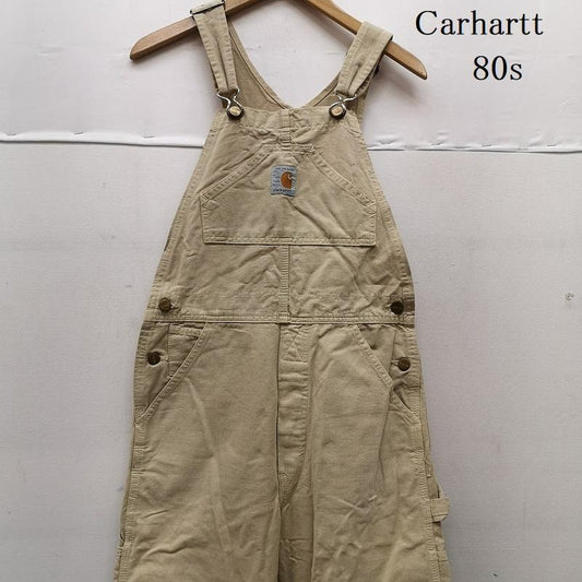 カーハート Carhartt ボトムス ボトムス 80s 100周年 オーバーオール 100th 1889年 1989年 ベージュ / ベージュ / beige メンズ USED 古着 中古 50152708