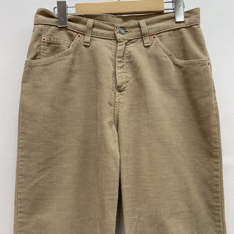 リーバイス Levi s ボトムス ボトムス USA製 コーディロイパンツ - ベージュ / ベージュ / beige レディース USED 古着 中古 50152710