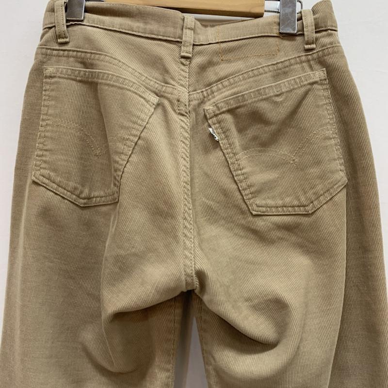 リーバイス Levi s ボトムス ボトムス USA製 コーディロイパンツ - ベージュ / ベージュ / beige レディース USED 古着 中古 50152710
