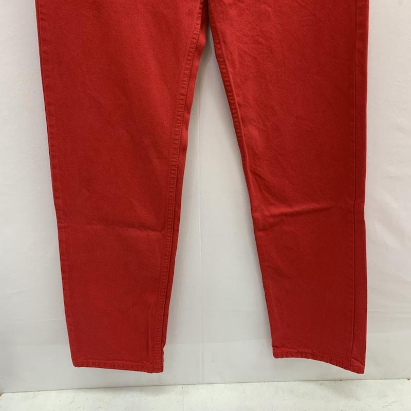 リーバイス Levi s ボトムス ボトムス 後染め カラー デニムパンツ 610 31インチ 赤 / レッド / red メンズ USED 古着 中古 50152712