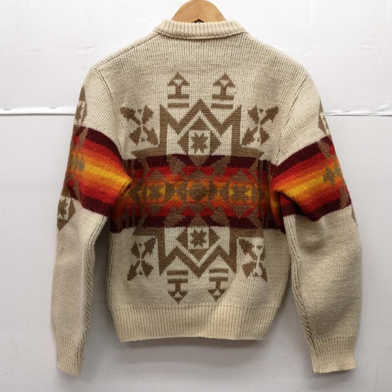 ペンドルトン PENDLETON トップス トップス 70s ネイティブ オルテガ 柄 ニット セーター M メンズ USED 古着 中古 50152727