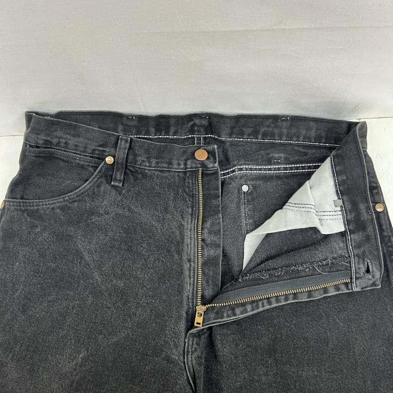 ラングラー Wrangler ボトムス ボトムス 90s 00s メキシコ製 13MWZWK ブラック デニムパンツ 35インチ メンズ USED 古着 中古 50152731