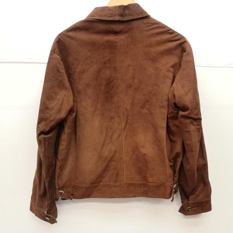 ヴィンテージ VINTAGE ジャケット、上着 ジャンパー、ブルゾン 30s DEPE 片爪 ZIP スエード レザー フライト ジャケット 茶 / ブラウン / brown メンズ USED 古着 中古 50152734