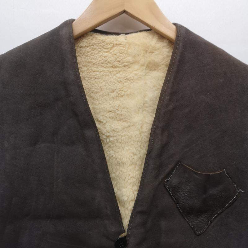 ヴィンテージ VINTAGE ジャケット、上着 ジャンパー、ブルゾン 40s ボア ウール ベスト メンズ USED 古着 中古 50152741