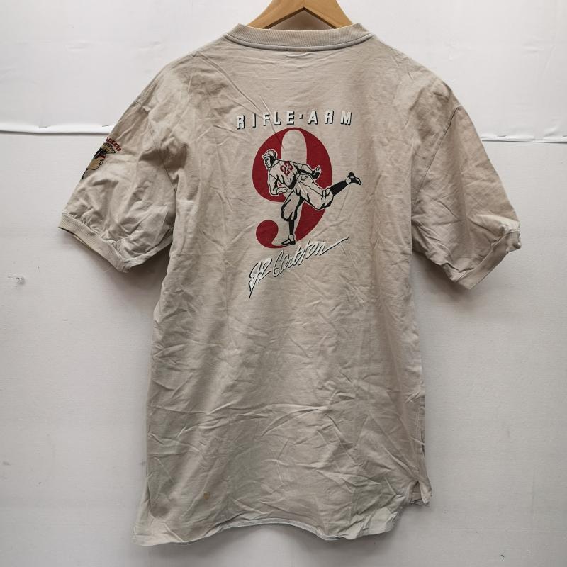 アディダス adidas トップス トップス 80s CARLETOWN CHEROKEES Tシャツ L メンズ USED 古着 中古 50152744