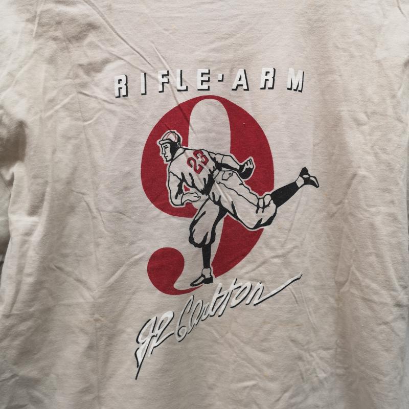 アディダス adidas トップス トップス 80s CARLETOWN CHEROKEES Tシャツ L メンズ USED 古着 中古 50152744