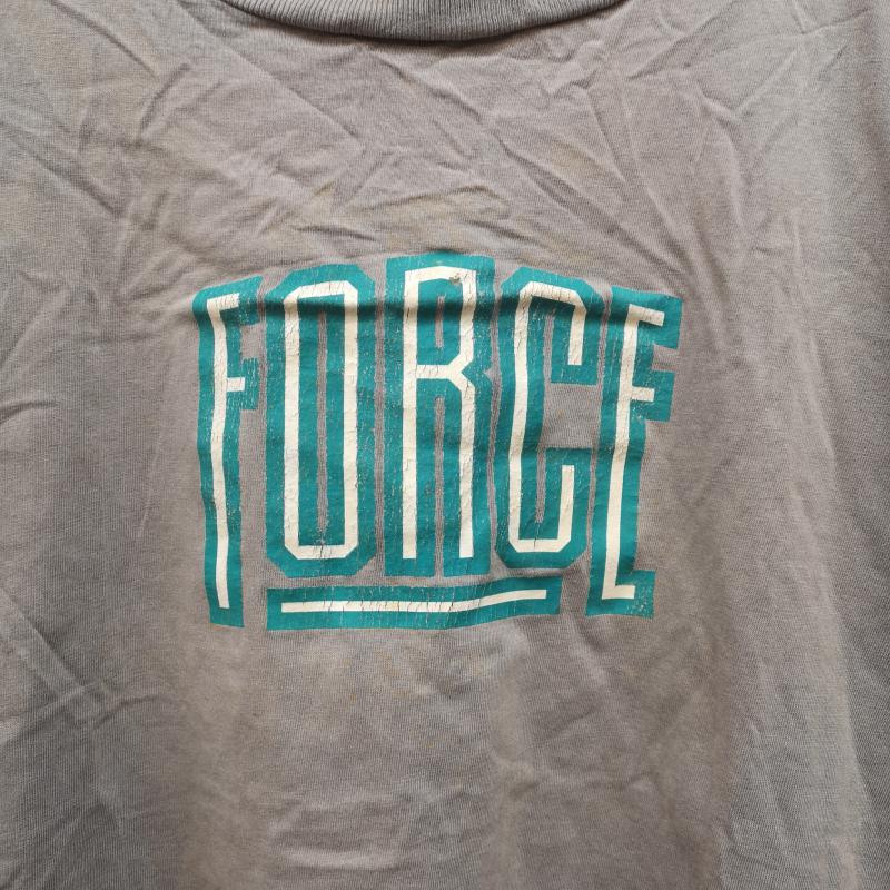 ナイキ NIKE トップス トップス 90s USA製 Air Force エアフォース Tシャツ 銀タグ M 灰 / グレー / gray メンズ USED 古着 中古 50152745