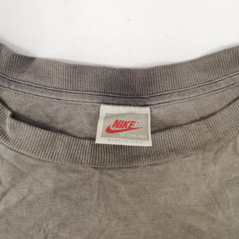 ナイキ NIKE トップス トップス 90s USA製 Air Force エアフォース Tシャツ 銀タグ M 灰 / グレー / gray メンズ USED 古着 中古 50152745