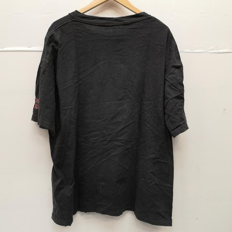 アディダス adidas トップス トップス 80s usa製 MCMXCII 半袖 Tシャツ L 黒 / ブラック / black メンズ USED 古着 中古 50152746