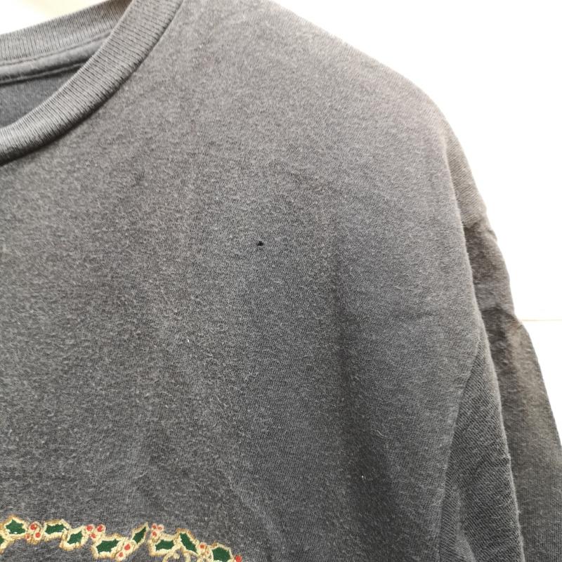 ダブルアールエル ラルフローレン RRL RALPH LAUREN トップス トップス 90s PRINT LOGO T-SHIRT プリント ロゴ Tシャツ トラック ひいらぎ USA製 三ツ星タグ L 黒 / ブラック / black メンズ USED 古着 中古 50152747