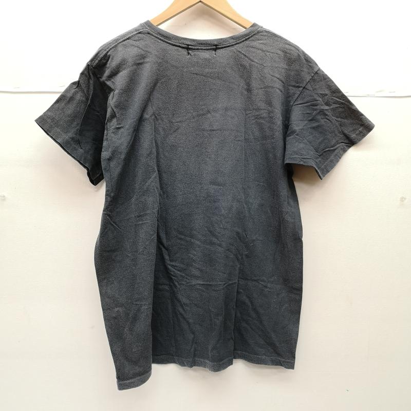 ダブルアールエル ラルフローレン RRL RALPH LAUREN トップス トップス 90s PRINT LOGO T-SHIRT プリント ロゴ Tシャツ トラック ひいらぎ USA製 三ツ星タグ L 黒 / ブラック / black メンズ USED 古着 中古 50152747