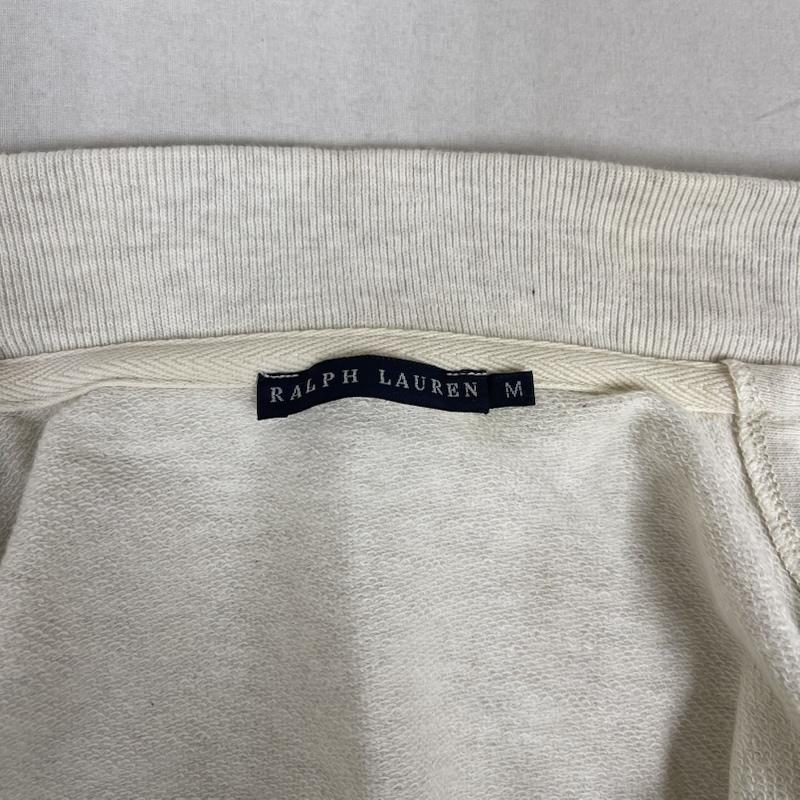 ラルフローレン RALPHLAUREN トップス トップス スウェット ボタン ジャケット M 白 / ホワイト / white レディース USED 古着 中古 50152775