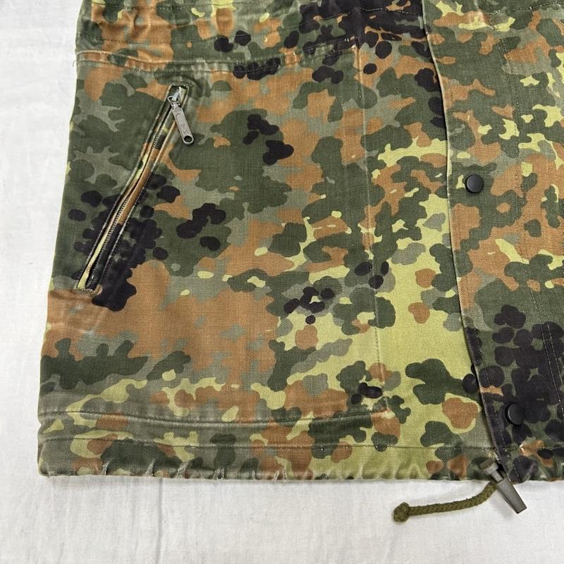 ミリタリー ミリタリー ジャケット、上着 ジャンパー、ブルゾン ドイツ軍 フレクターカモ モッズコート フィールドパーカー - カモフラージュ柄・迷彩 メンズ USED 古着 中古 50152781