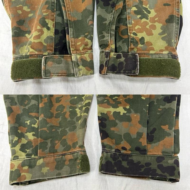 ミリタリー ミリタリー ジャケット、上着 ジャンパー、ブルゾン ドイツ軍 フレクターカモ モッズコート フィールドパーカー - カモフラージュ柄・迷彩 メンズ USED 古着 中古 50152781