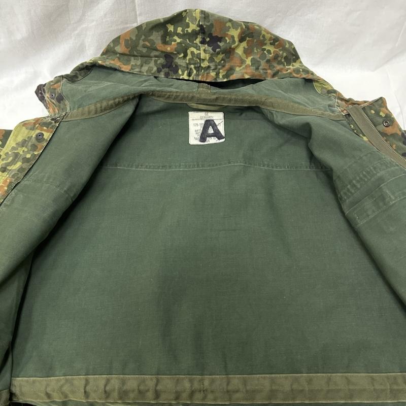 ミリタリー ミリタリー ジャケット、上着 ジャンパー、ブルゾン ドイツ軍 フレクターカモ モッズコート フィールドパーカー - カモフラージュ柄・迷彩 メンズ USED 古着 中古 50152781