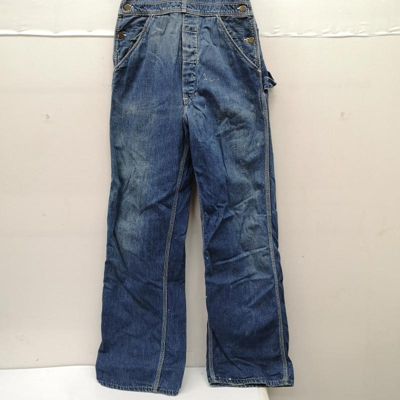 ヴィンテージ VINTAGE ボトムス ボトムス 40s N&W ノーフォーク ウェスタン デニム オーバーオール インディゴ / インディゴ / Indigo メンズ USED 古着 中古 50152784