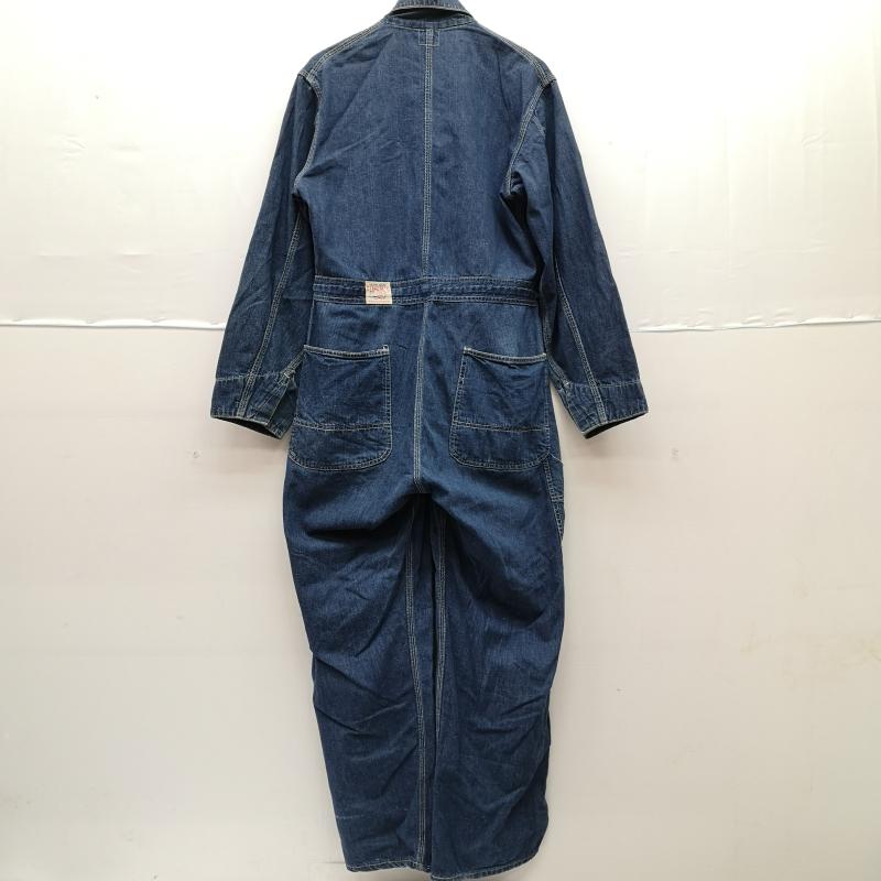 ヴィンテージ VINTAGE ボトムス ボトムス 40s 50s FINCK S フィンクス デニム ジャンプスーツ つなぎ オールインワン 38 インディゴ / インディゴ / Indigo メンズ USED 古着 中古 50152790