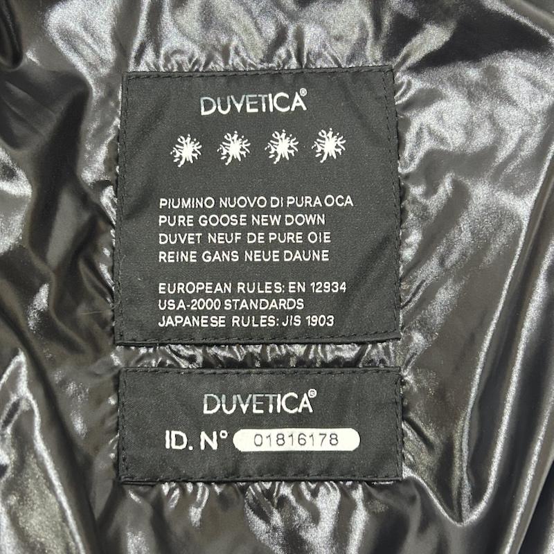 デュベティカ DUVETICA ジャケット、上着 ダウンジャケット DIONISIO マット ジップアップ ブラック ブルガリア製 サイズ50 2251 - 無地 黒 / ブラック / black メンズ USED 古着 中古 50152793