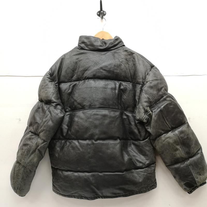 ショット schott ジャケット、上着 ジャンパー、ブルゾン 214D ラム レザー オール ダウン ジャケット USA製 40 黒 / ブラック / black メンズ USED 古着 中古 50152799