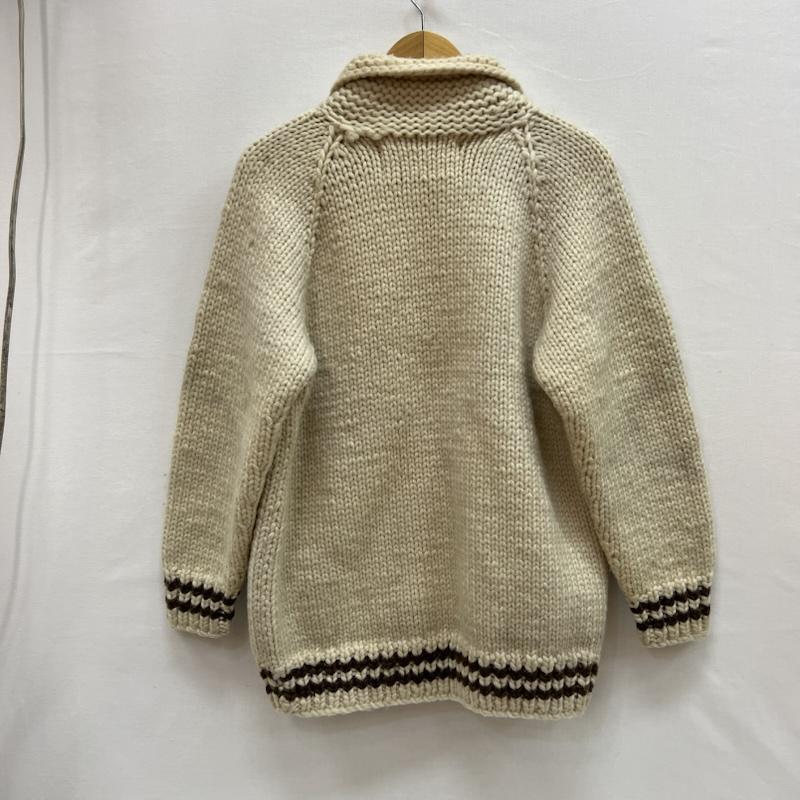 カナタ KANATA トップス トップス カナダ製 カウチン ニット アイボリー / アイボリー / メンズ USED 古着 中古 50152806