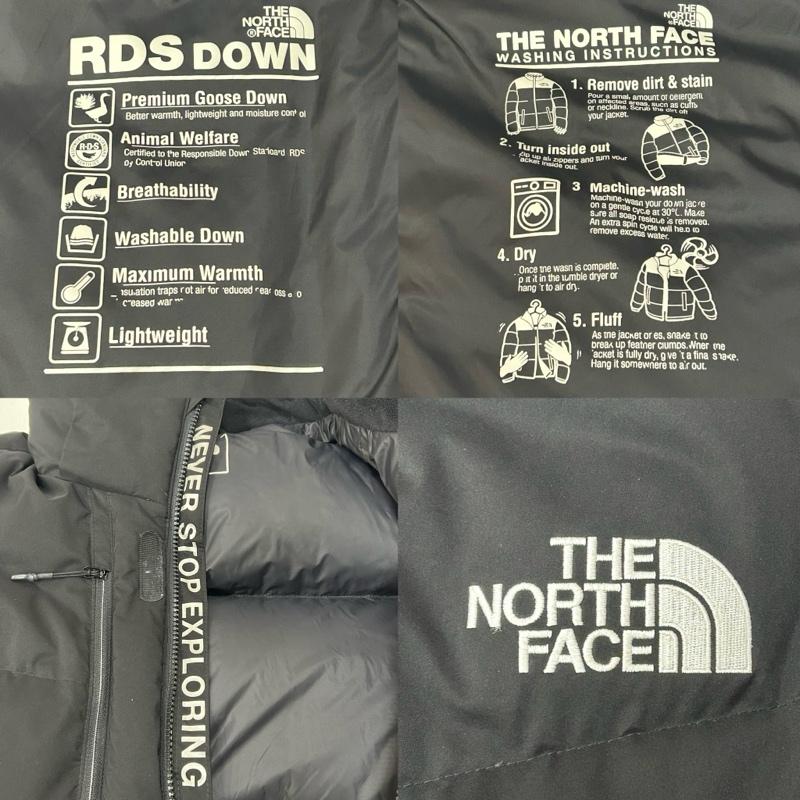 ザノースフェイス THE NORTH FACE ジャケット、上着 ダウンジャケット CHALLENGEAIRDOWNJACKET チャレンジ エアー ダウンジャケット ブラック XLサイズ NJ1DM72A XL 無地 X ワンポイント 黒 / ブラック / black メンズ USED 古着 中古 50152809