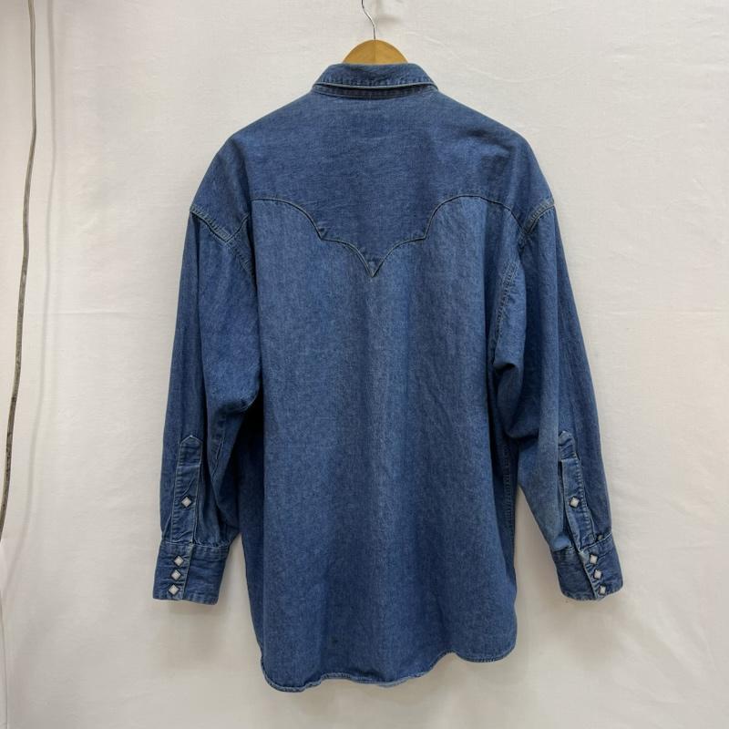 ロックマウント ROCKMOUNT トップス トップス 80s USA製 デニム ウエスタン シャツ - メンズ USED 古着 中古 50152813