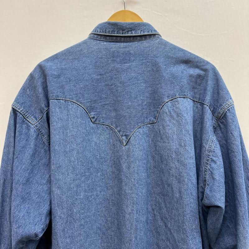 ロックマウント ROCKMOUNT トップス トップス 80s USA製 デニム ウエスタン シャツ - メンズ USED 古着 中古 50152813