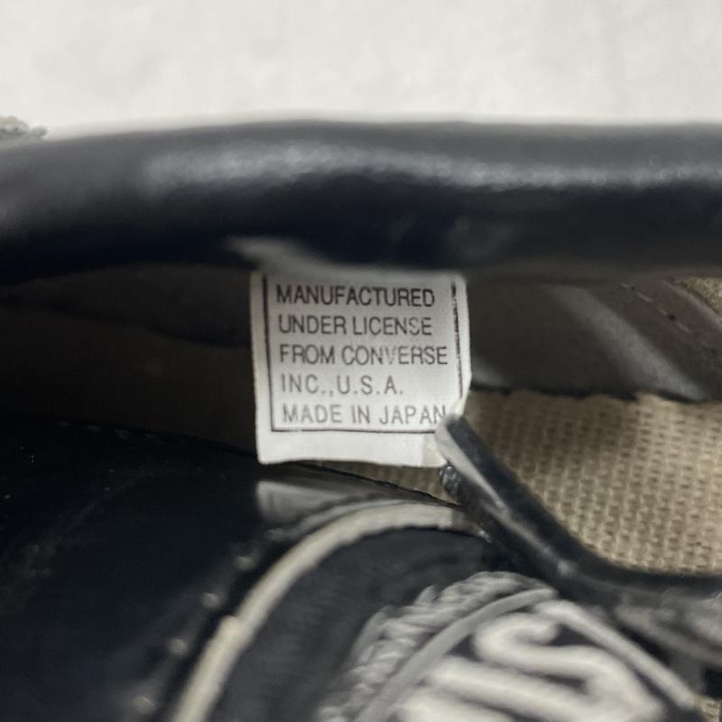 コンバース CONVERSE シューズ シューズ ベルクロ オールスター オールブラック ワンスター 日本製 レザー ローカット スニーカー 26.0cm ヴィンテージ 26.0cm ロゴ、文字 黒 / ブラック / black メンズ USED 古着 中古 50152821