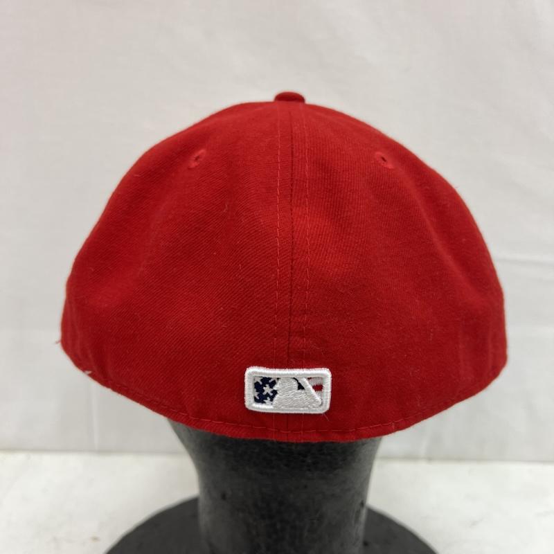 ニューエラ NEW ERA ファッション小物 ファッション小物 サンフランシスコ・ジャイアンツ ベースボールキャップ 帽子 7 3/8 58.7cm - 赤 / レッド / red メンズ USED 古着 中古 50152833