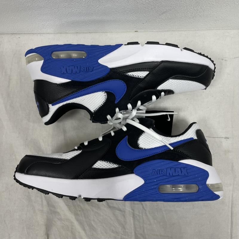 ナイキ NIKE シューズ シューズ AIR MAX EXCEE エア マックス エクシー スニーカー FQ8738 28.0cm 28.0cm ロゴ、文字 白 / ホワイト / white X 黒 / ブラック / black X 青 / ブルー / blue メンズ USED 古着 中古 50152834