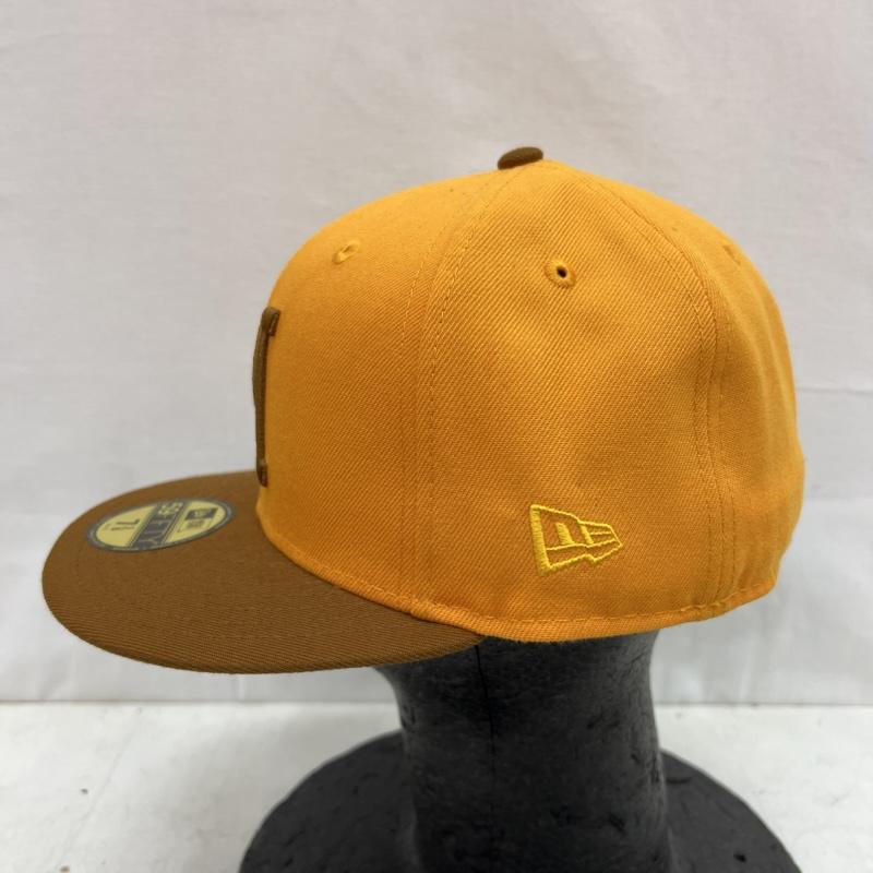 ニューエラ NEW ERA ファッション小物 ファッション小物 ミルウォーキー・ブレーブス ベースボールキャップ 帽子 7 3/8 58.7cm - 橙 / オレンジ / orange メンズ USED 古着 中古 50152844