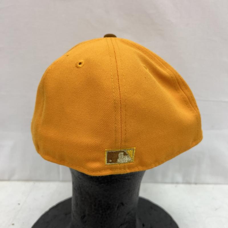 ニューエラ NEW ERA ファッション小物 ファッション小物 ミルウォーキー・ブレーブス ベースボールキャップ 帽子 7 3/8 58.7cm - 橙 / オレンジ / orange メンズ USED 古着 中古 50152844