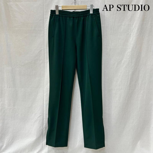 エーピー ストゥディオ AP STUDIO パンツ スラックス 2ndtrackPants トラックパンツ グリーン サイズ36 36 無地 緑 / グリーン / green レディース USED 古着 中古 50152845
