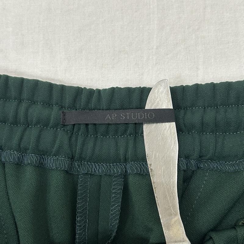 エーピー ストゥディオ AP STUDIO パンツ スラックス 2ndtrackPants トラックパンツ グリーン サイズ36 36 無地 緑 / グリーン / green レディース USED 古着 中古 50152845