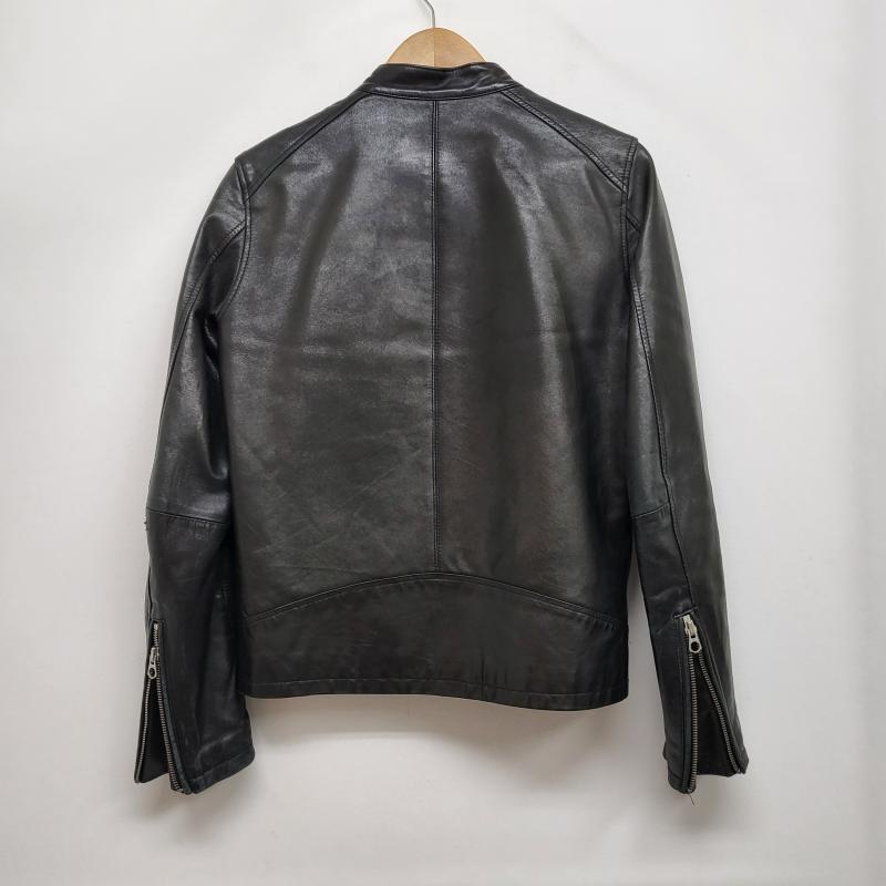 ハレ HARE ジャケット、上着 レザージャケット ハレ 羊革 ラムレザージャケット ライダースジャケット 黒 S メンズ USED 古着 中古 50152858