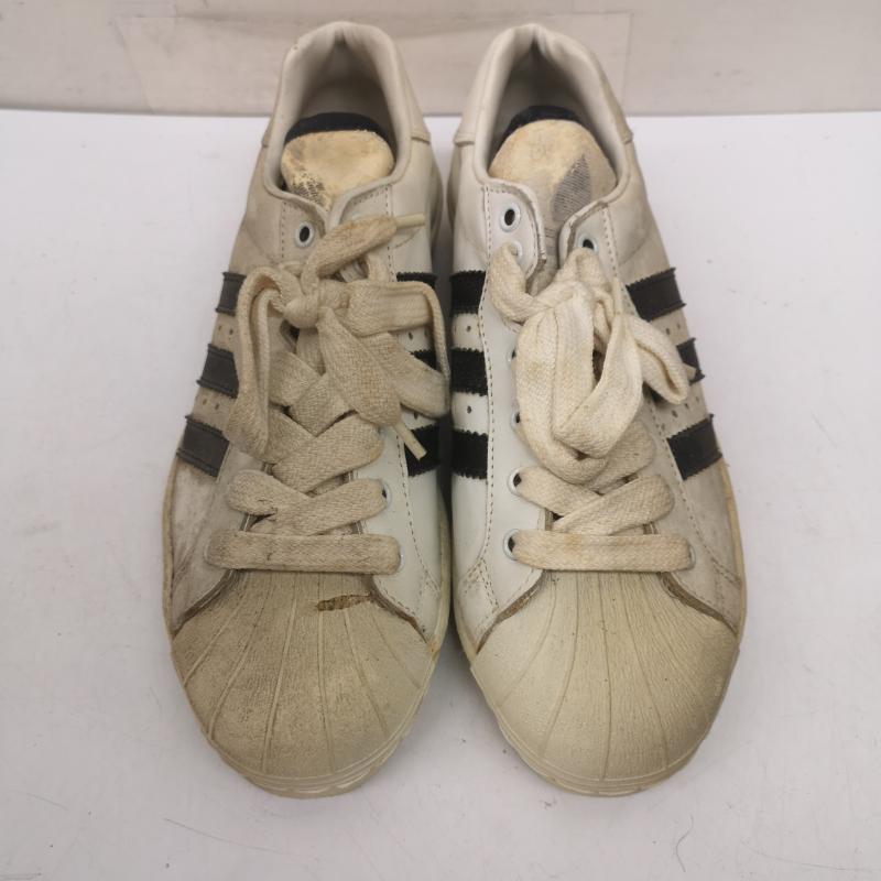 アディダス adidas シューズ シューズ 70s 80s 観賞用 ULTRASTAR ウルトラスター ヴィンテージ フランス製 スニーカー 24.5cm 白 / ホワイト / white メンズ USED 古着 中古 50152876