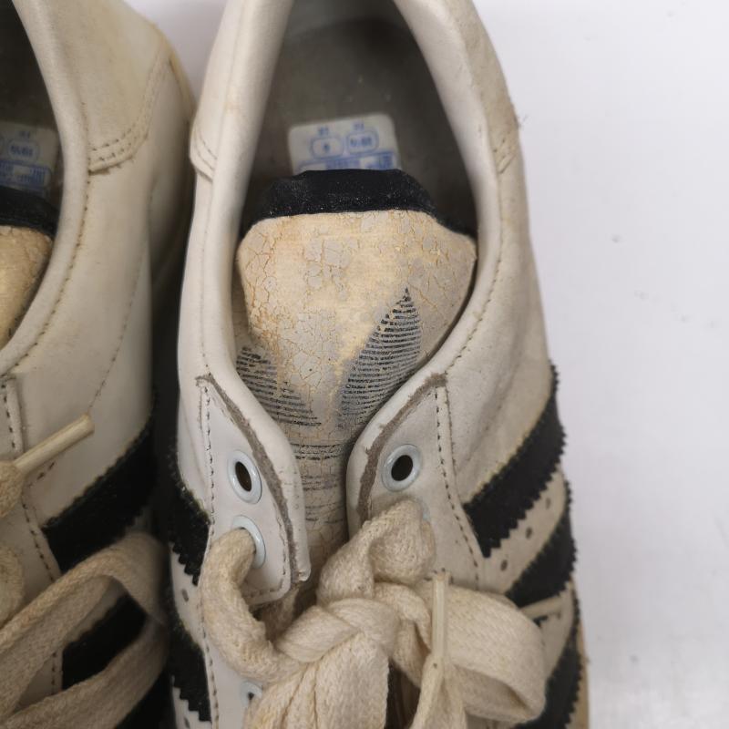 アディダス adidas シューズ シューズ 70s 80s 観賞用 ULTRASTAR ウルトラスター ヴィンテージ フランス製 スニーカー 24.5cm 白 / ホワイト / white メンズ USED 古着 中古 50152876