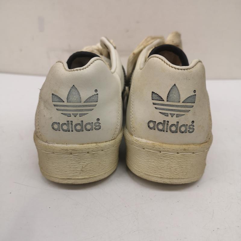 アディダス adidas シューズ シューズ 70s 80s 観賞用 ULTRASTAR ウルトラスター ヴィンテージ フランス製 スニーカー 24.5cm 白 / ホワイト / white メンズ USED 古着 中古 50152876